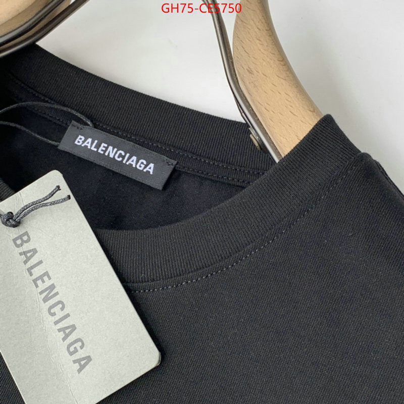 Clothing-Balenciaga,replica 1:1 ID: CE5750,$: 75USD