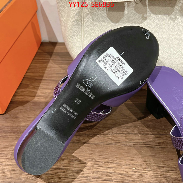 Women Shoes-Hermes,high quality designer replica ID: SE6836,$: 125USD