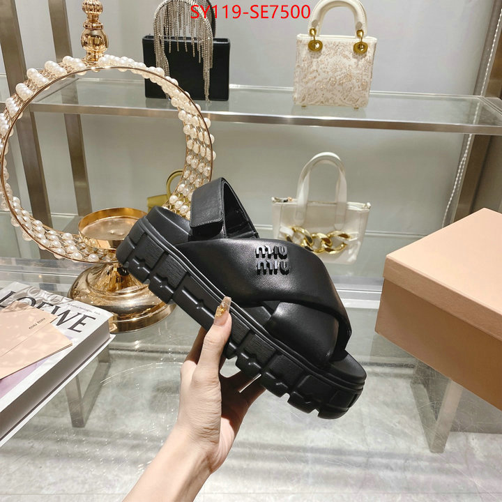 Women Shoes-Miu Miu,copy ID: SE7500,$: 119USD