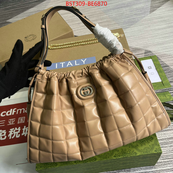Gucci Bags(TOP)-Handbag-,luxury fake ID: BE6870,$: 309USD