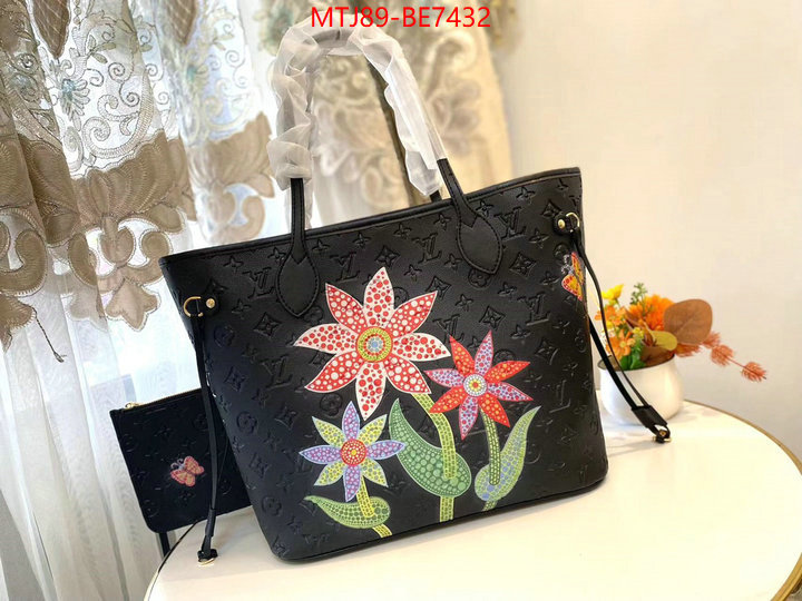 LV Bags(4A)-Neverfull-,2023 replica ID: BE7432,$: 89USD