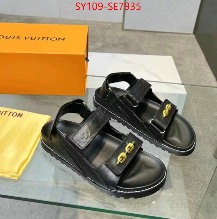 Women Shoes-LV,high quality replica designer ID: SE7935,$: 109USD