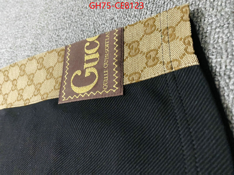 Clothing-Gucci,7 star replica ID: CE8123,$: 75USD