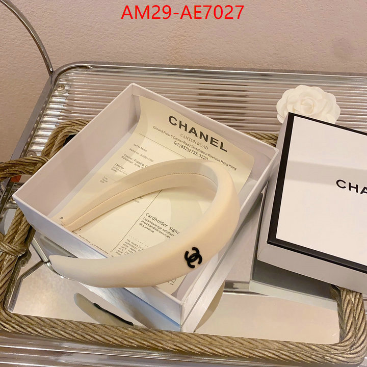 Hair band-Chanel,2023 luxury replicas ID: AE7027,$: 29USD