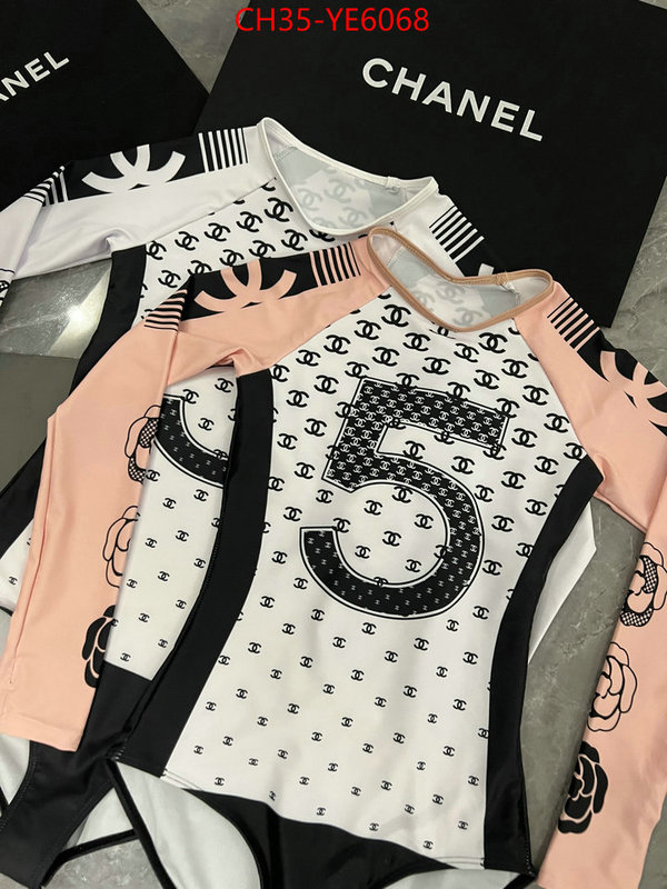 Swimsuit-Chanel,where to buy ID: YE6068,$: 35USD