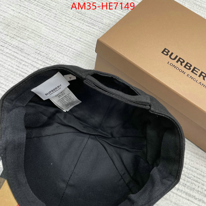 Cap (Hat)-Burberry,where quality designer replica ID: HE7149,$: 35USD