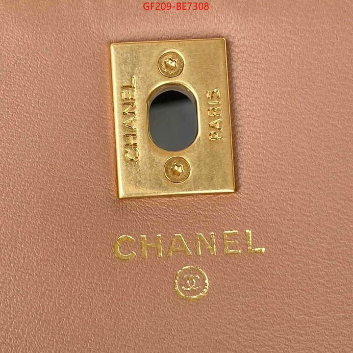 Chanel Bags(TOP)-Diagonal-,replica 2023 perfect luxury ID: BE7308,$: 209USD