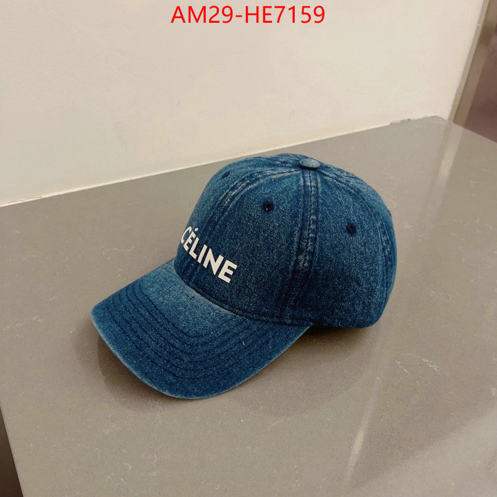 Cap (Hat)-Celine,where can you buy replica ID: HE7159,$: 29USD