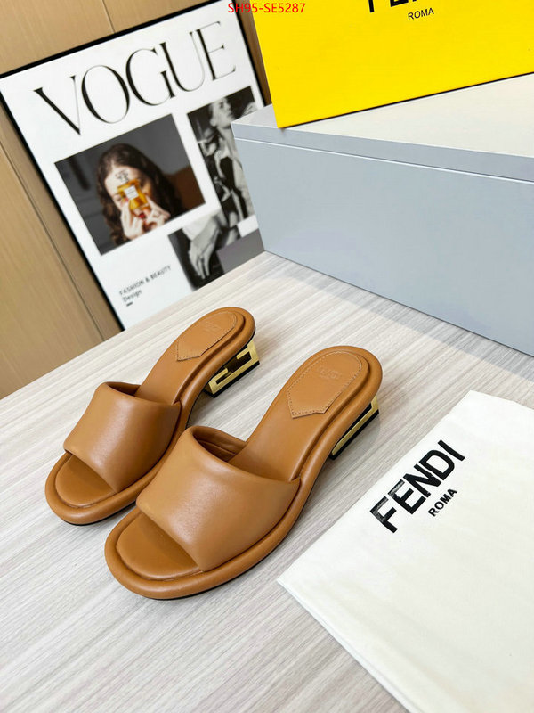 Women Shoes-Fendi,high quality happy copy ID: SE5287,