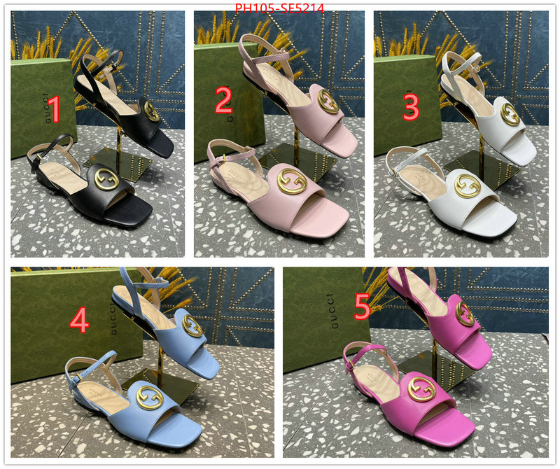 Women Shoes-Gucci,fashion designer ID: SE5214,$: 105USD