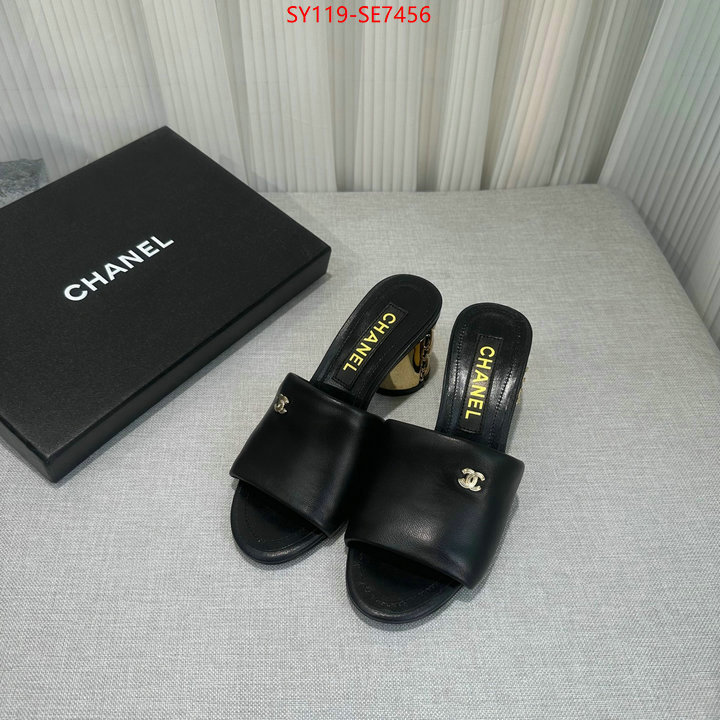 Women Shoes-Chanel,sell high quality ID: SE7456,$: 119USD