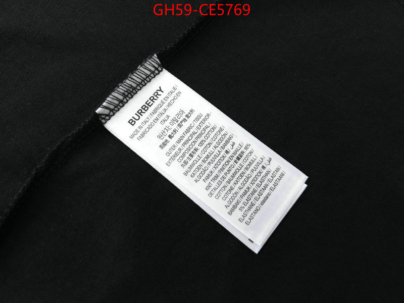 Clothing-Burberry,buy cheap replica ID: CE5769,$: 59USD
