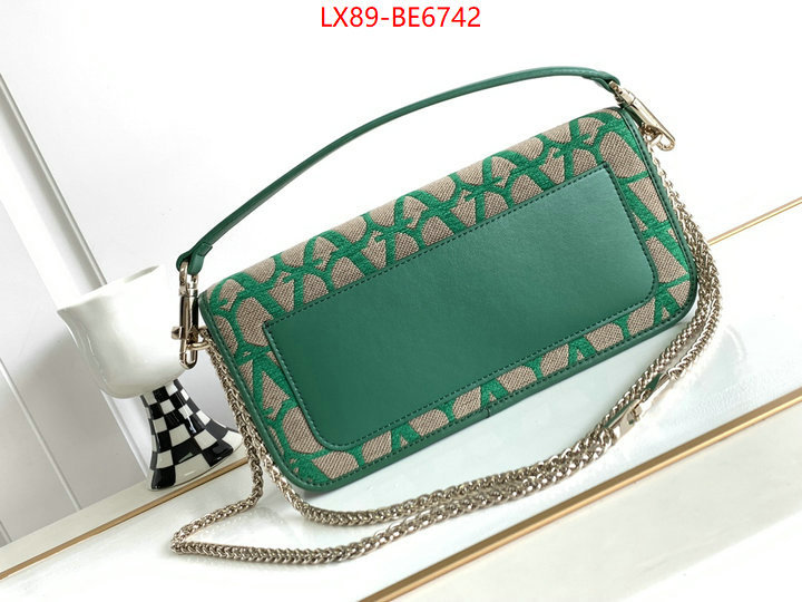 Valentino Bags(4A)-LOC-V Logo ,shop designer ID: BE6742,$: 89USD