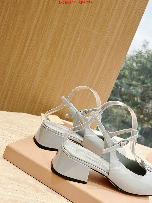 Women Shoes-Miu Miu,luxury cheap ID: SE5233,$: 119USD