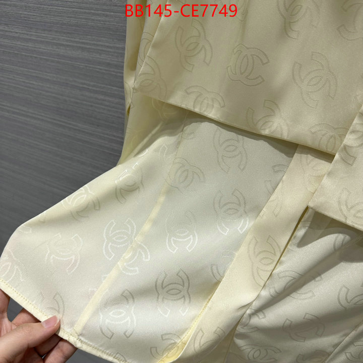 Clothing-Chanel,2023 aaaaa replica 1st copy ID: CE7749,$: 145USD