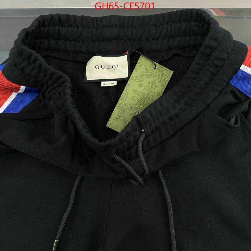 Clothing-Gucci,what best designer replicas ID: CE5701,$: 65USD