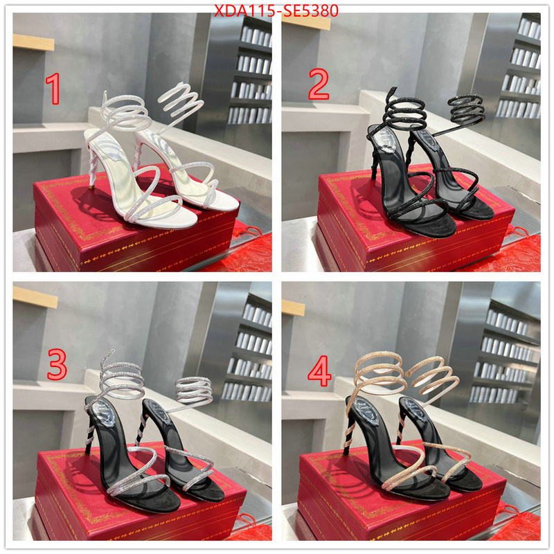 Women Shoes-Rene Caovilla,2023 replica wholesale cheap sales online ID: SE5380,$: 115USD