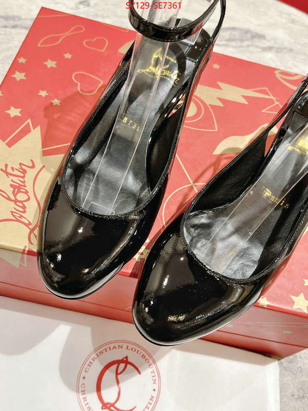 Women Shoes-Christian Louboutin,same as original ID: SE7361,$: 129USD