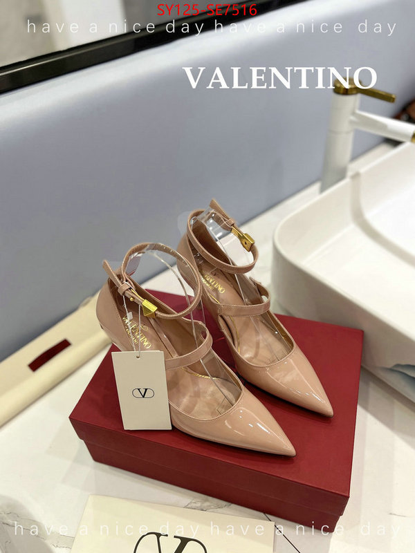 Women Shoes-Valentino,we curate the best ID: SE7516,$: 125USD