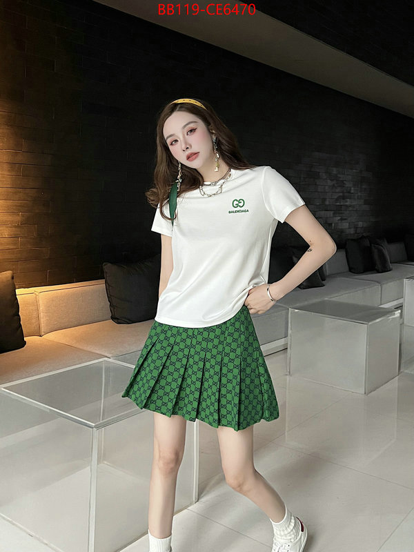 Clothing-Gucci,high quality replica ID: CE6470,$: 119USD