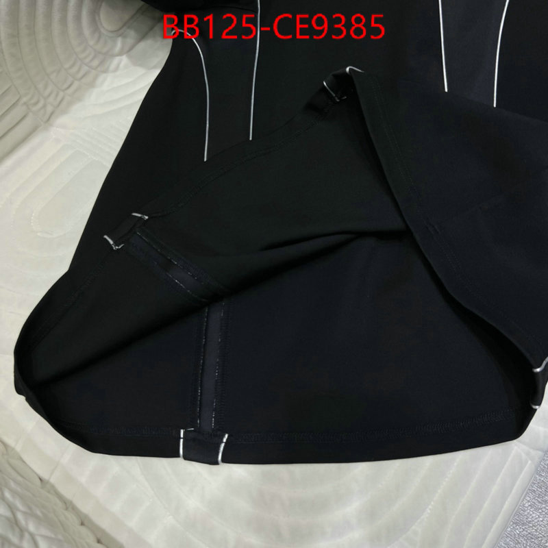 Clothing-Prada,designer fake ID: CE9385,$: 125USD