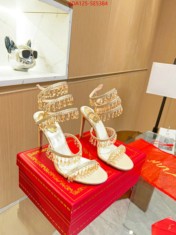 Women Shoes-Rene Caovilla,7 star quality designer replica ID: SE5384,$: 125USD