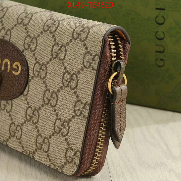 Gucci Bags(4A)-Wallet-,where could you find a great quality designer ID: TE4820,$: 49USD
