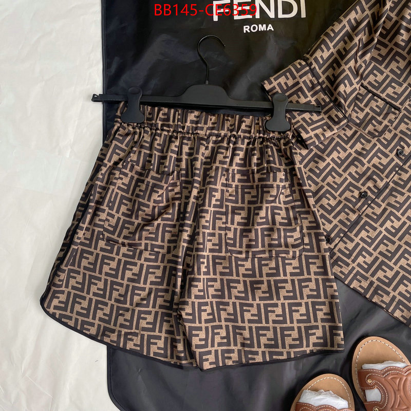 Clothing-Fendi,is it ok to buy replica ID: CE6359,$: 145USD