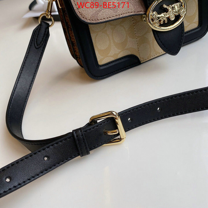 Coach Bags(4A)-Diagonal,high quality designer ID: BE5171,$: 89USD