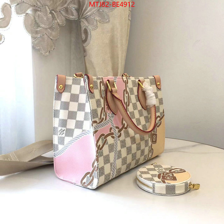 LV Bags(4A)-Handbag Collection-,aaaaa+ replica ID: BE4912,$: 82USD