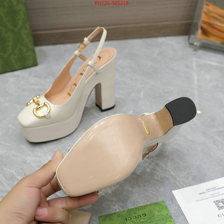 Women Shoes-Gucci,fashion replica ID: SE5218,$: 125USD