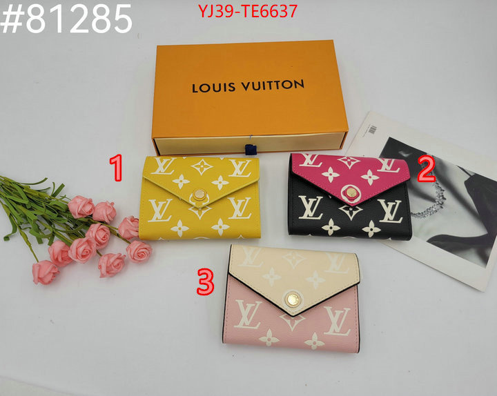 LV Bags(4A)-Wallet,sell online luxury designer ID: TE6637,$: 39USD