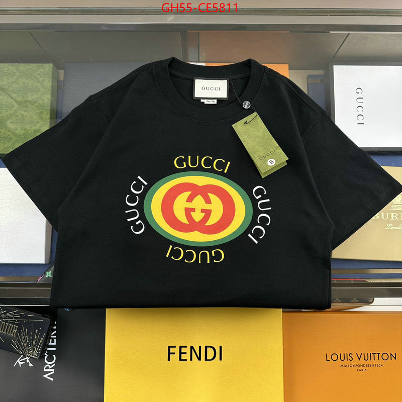 Clothing-Gucci,best fake ID: CE5811,$: 55USD