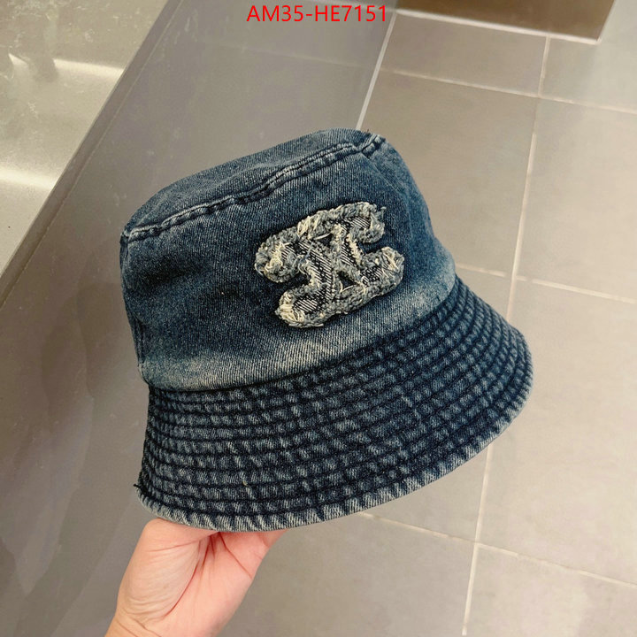 Cap (Hat)-Celine,aaaaa replica designer ID: HE7151,$: 35USD