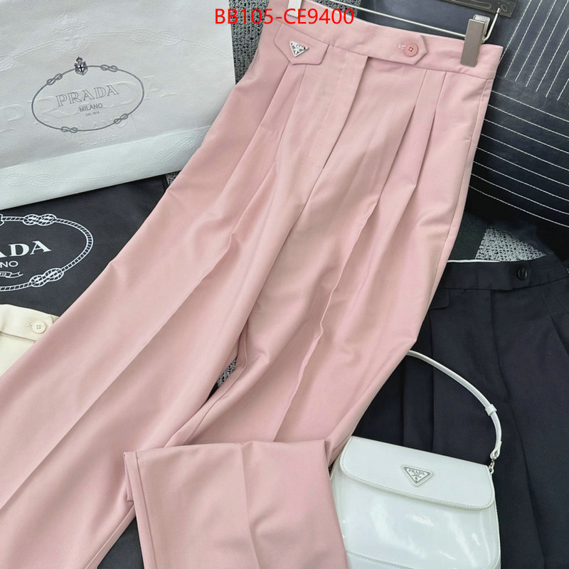 Clothing-Prada,replica aaaaa designer ID: CE9400,$: 105USD