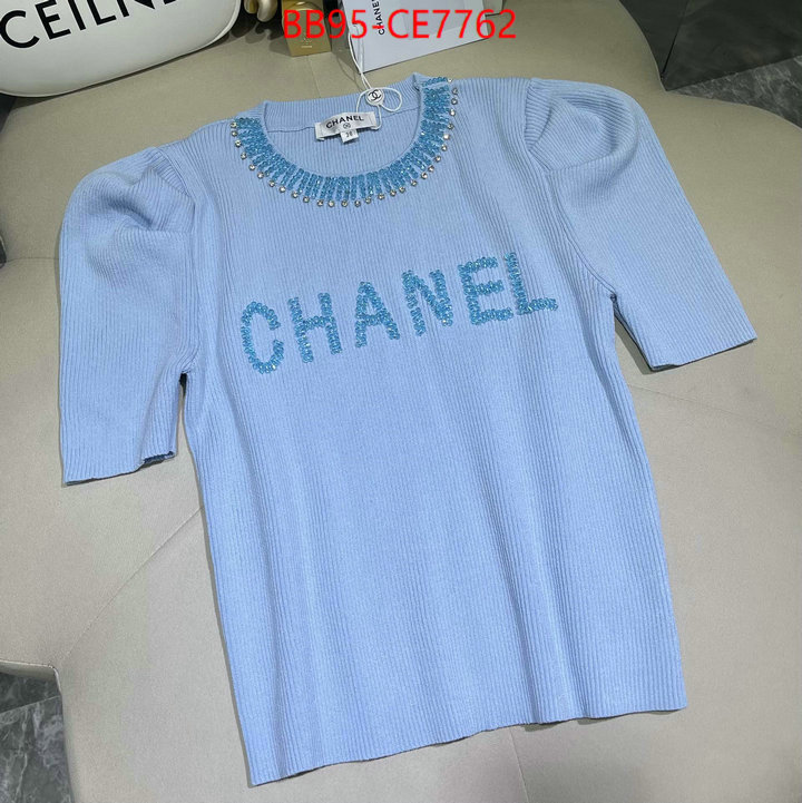 Clothing-Chanel,hot sale ID: CE7762,$: 95USD