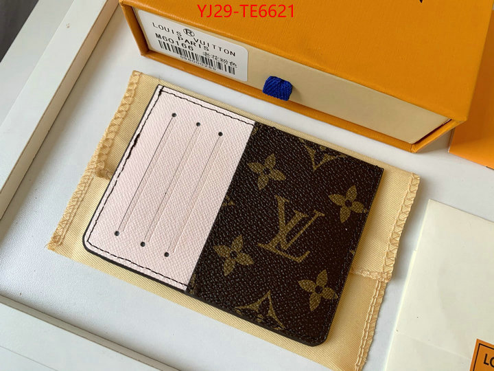 LV Bags(4A)-Wallet,sale outlet online ID: TE6621,$: 29USD