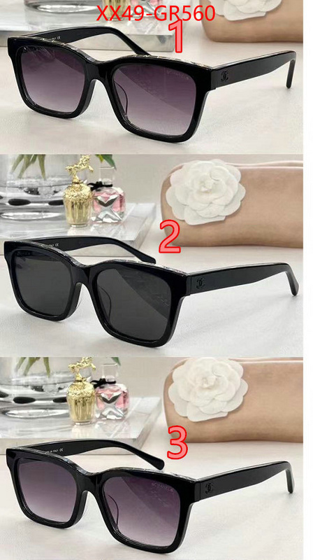 Glasses-Chanel,wholesale 2023 replica ID: GR560,$: 49USD