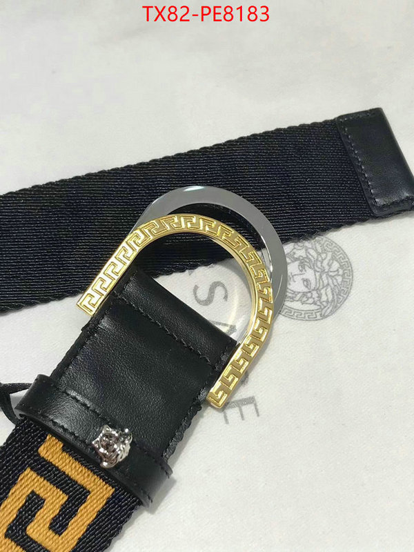 Belts-Versace,aaaaa+ replica designer ID: PE8183,$: 82USD