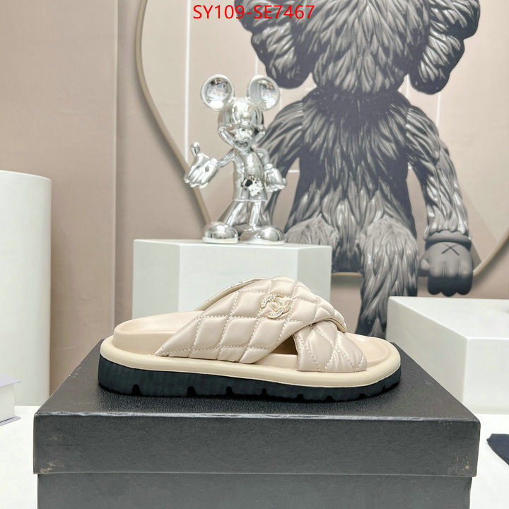 Women Shoes-Chanel,where quality designer replica ID: SE7467,$: 109USD