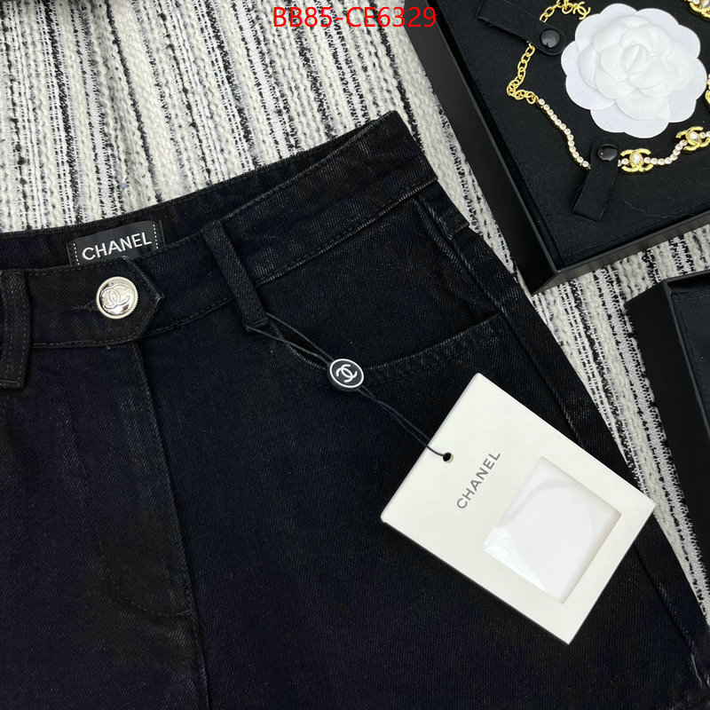 Clothing-Chanel,highest product quality ID: CE6329,$: 85USD