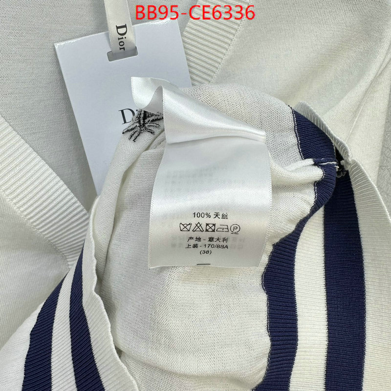 Clothing-Dior,perfect quality designer replica ID: CE6336,$: 95USD