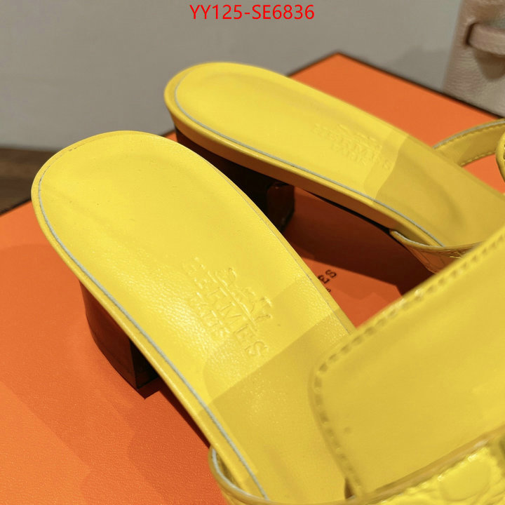 Women Shoes-Hermes,high quality designer replica ID: SE6836,$: 125USD