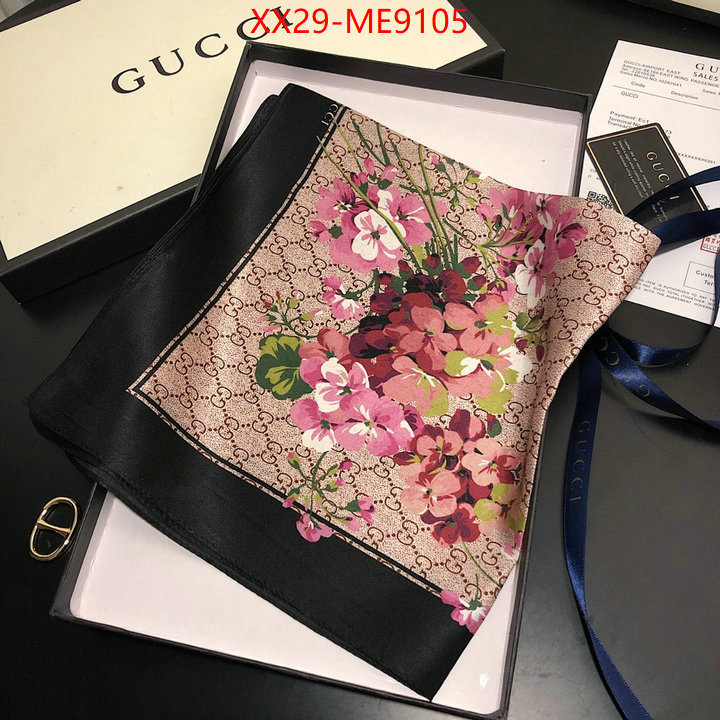 Scarf-Gucci,fashion designer ID: ME9105,$: 29USD
