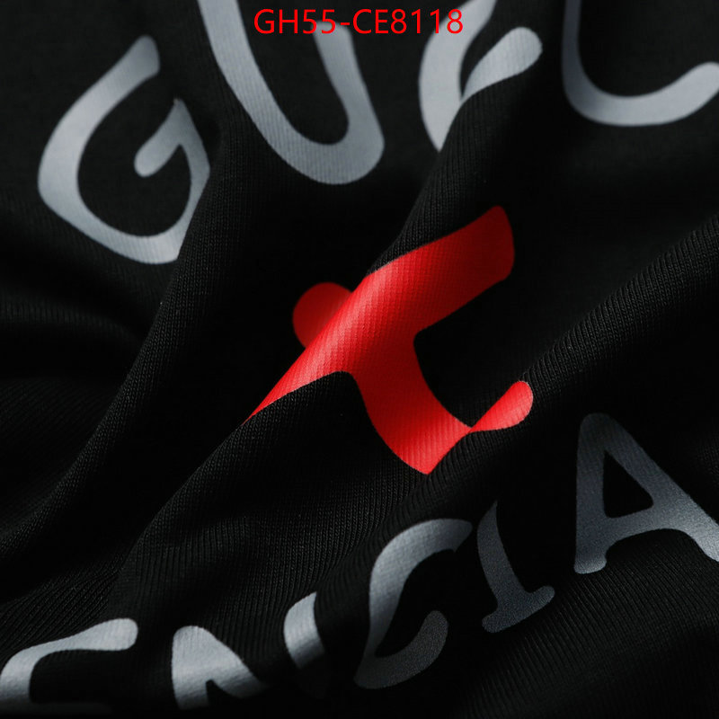 Clothing-Gucci,replica wholesale ID: CE8118,$: 55USD