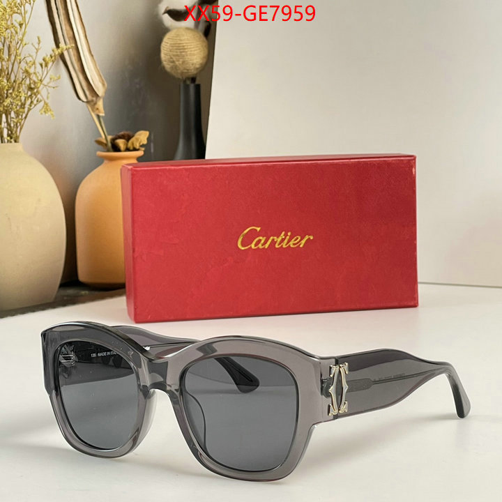 Glasses-Cartier,aaaaa customize ID: GE7959,$: 59USD