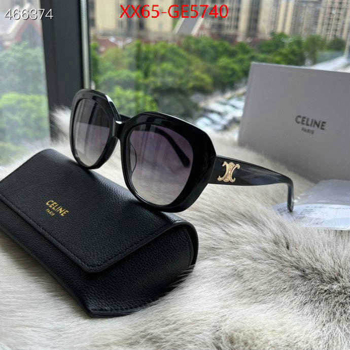 Glasses-CELINE,luxury fake ID: GE5740,$: 65USD