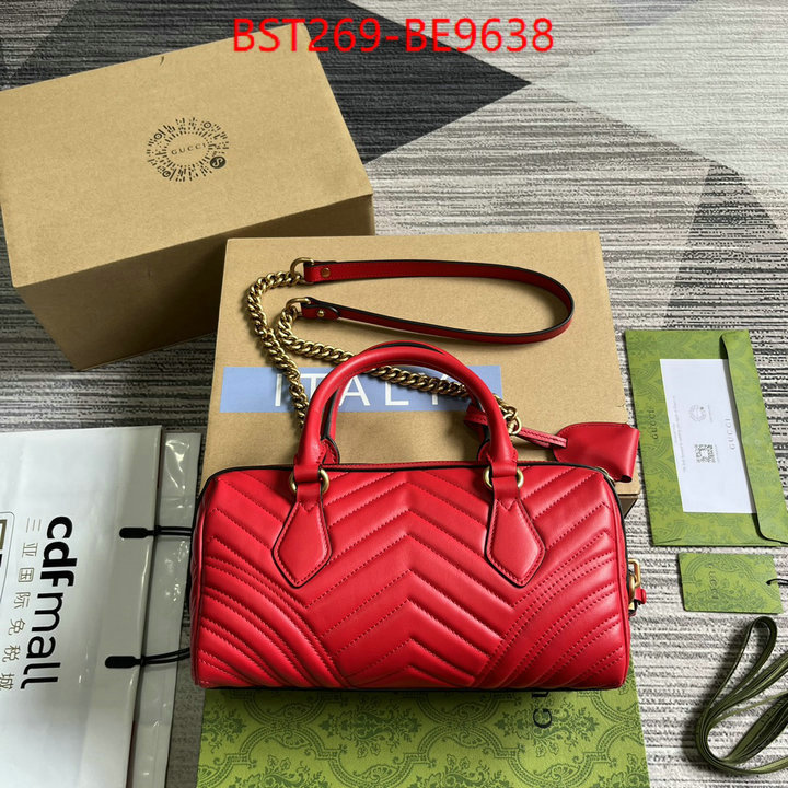 Gucci Bags(TOP)-Marmont,is it illegal to buy dupe ID: BE9638,$: 269USD