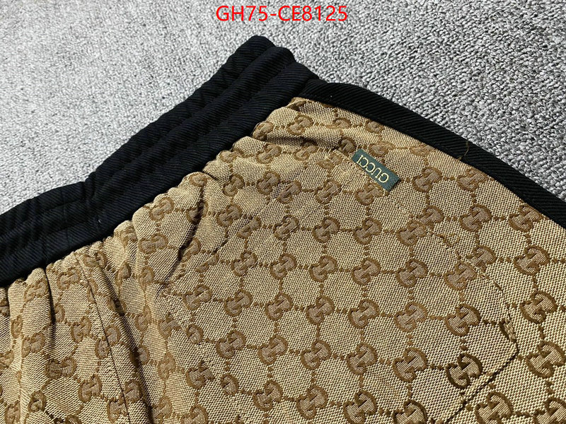 Clothing-Gucci,top sale ID: CE8125,$: 75USD