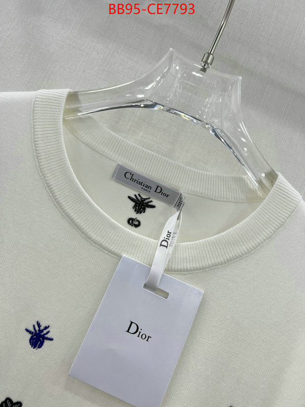 Clothing-Dior,high quality replica designer ID: CE7793,$: 95USD